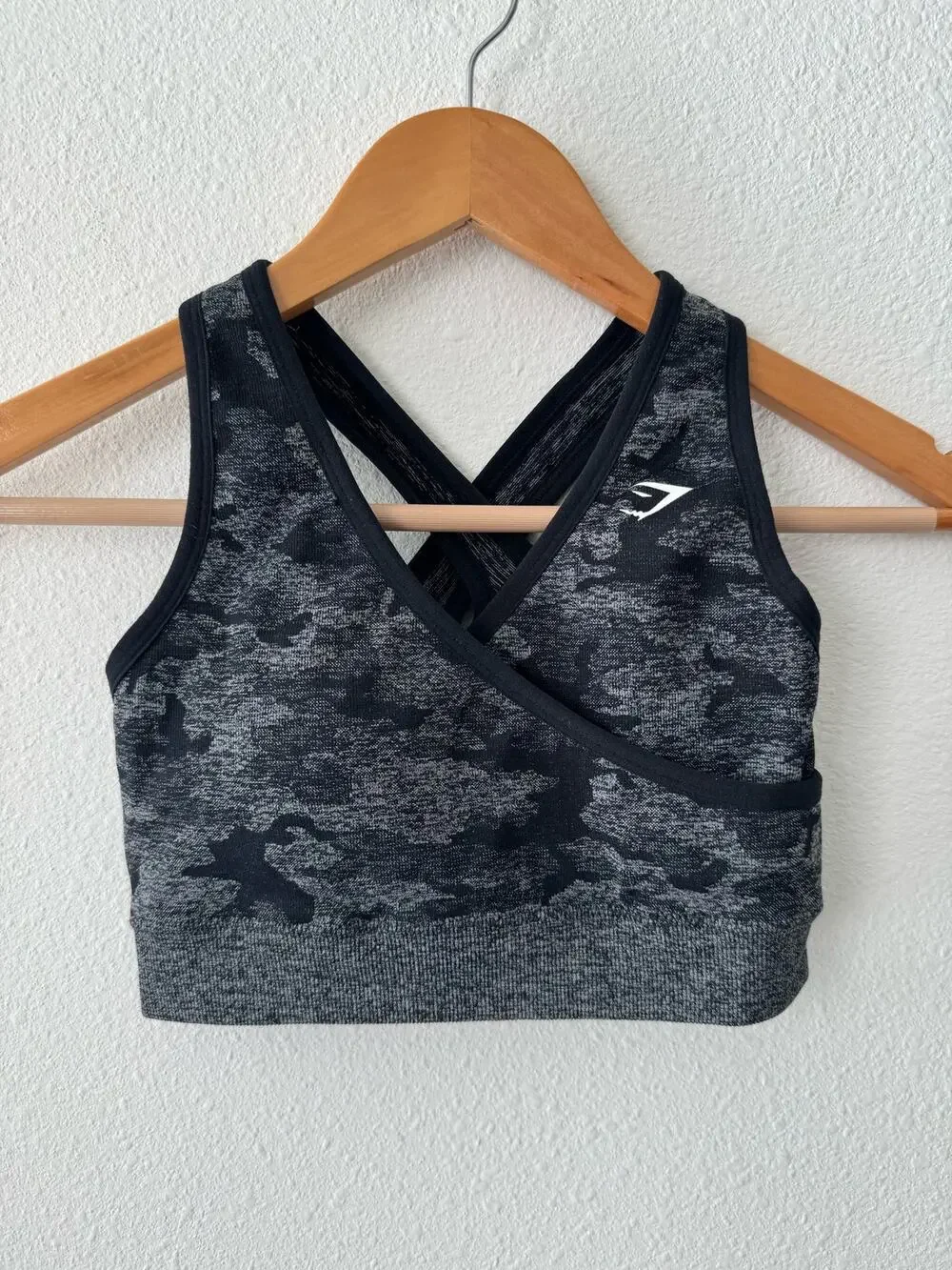 Gymshark Adapt Camo Seamless Sports Bra-Size Small